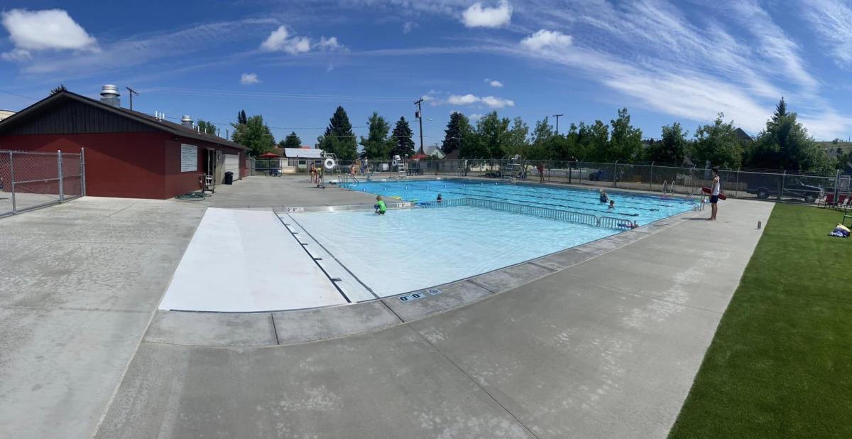 picture of the new pool