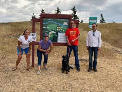 America Walks Grant group photo