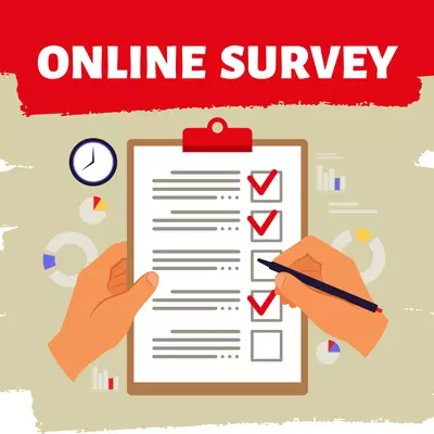 Online Survey Poster Image