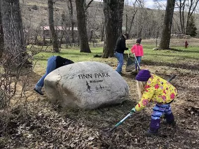 Parks Clean-Up in Finn Park